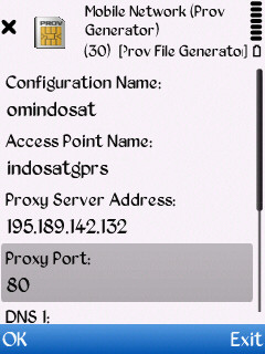 Aplikasi Prov Generator Pembuat File Proxy Untuk Nokia S40 Java